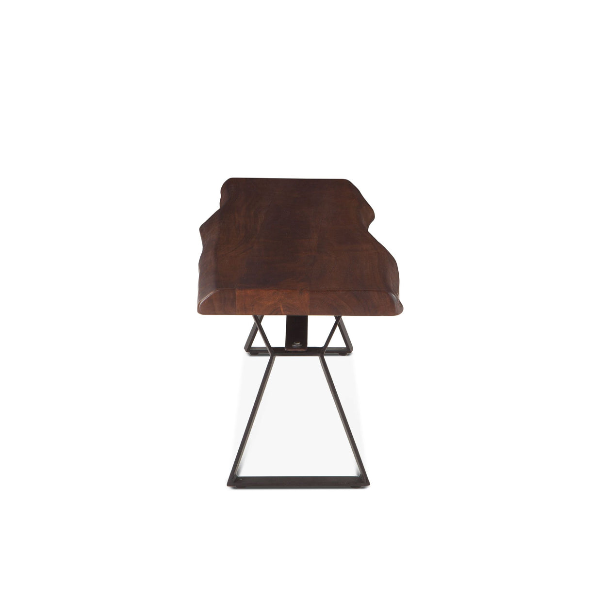 London Loft 72" Bench in Walnut from Home Trends & Design - Luna Furniture