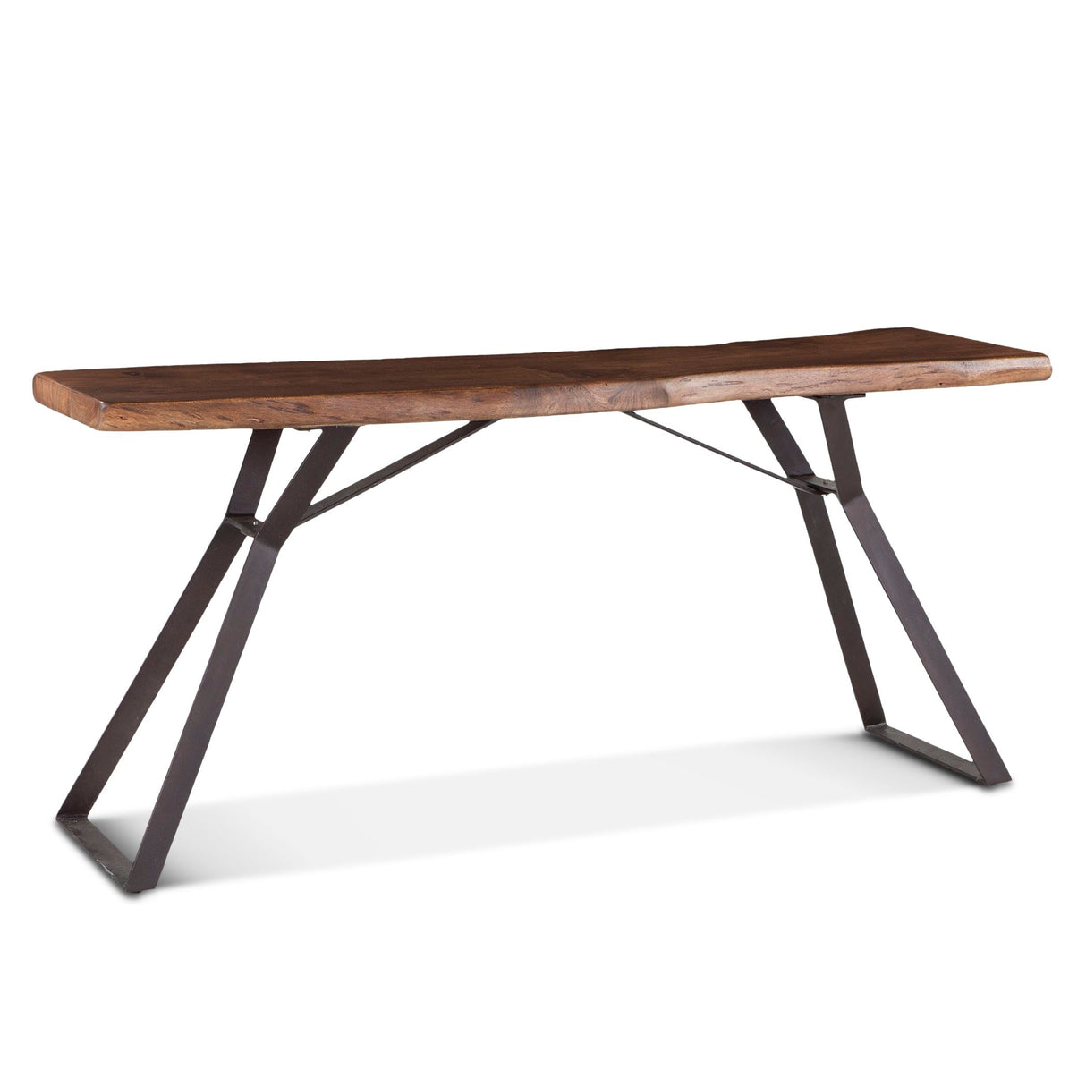 London Loft 68" Console Table in Walnut from Home Trends & Design - Luna Furniture