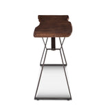 London Loft 68" Console Table in Walnut from Home Trends & Design - Luna Furniture