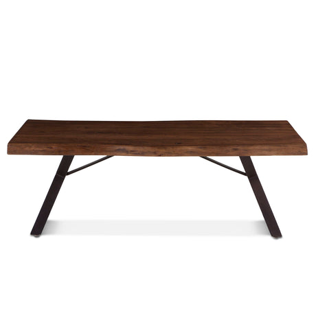 London Loft 54" Coffee Table in Walnut from Home Trends & Design - Luna Furniture