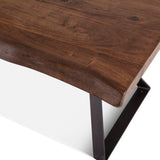 London Loft 54" Coffee Table in Walnut from Home Trends & Design - Luna Furniture