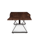London Loft 54" Coffee Table in Walnut from Home Trends & Design - Luna Furniture