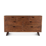 London Loft 71" Dresser in Walnut from Home Trends & Design - Luna Furniture