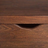London Loft 71" Dresser in Walnut from Home Trends & Design - Luna Furniture