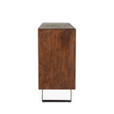 London Loft 71" Dresser in Walnut from Home Trends & Design - Luna Furniture