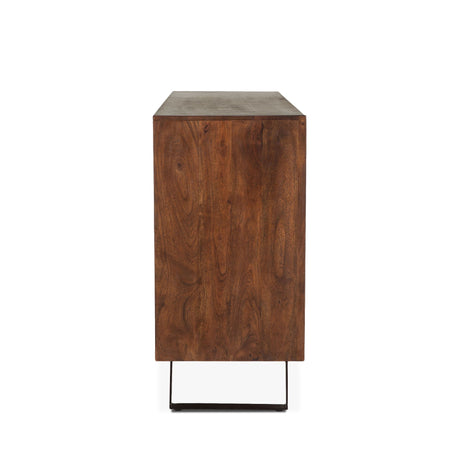 London Loft 71" Dresser in Walnut from Home Trends & Design - Luna Furniture