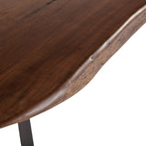 London Loft 106" Dining Table in Walnut from Home Trends & Design - Luna Furniture