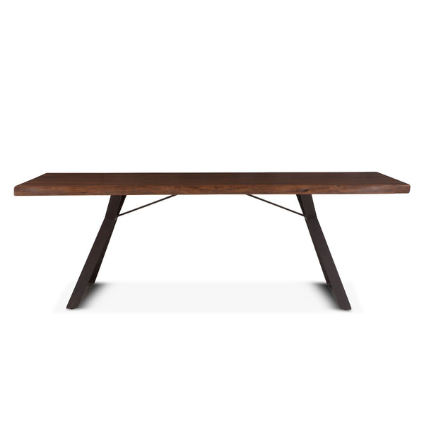 London Loft 80" Dining Table in Walnut