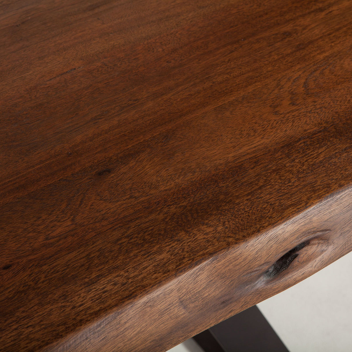 London Loft 80" Dining Table in Walnut from Home Trends & Design - Luna Furniture