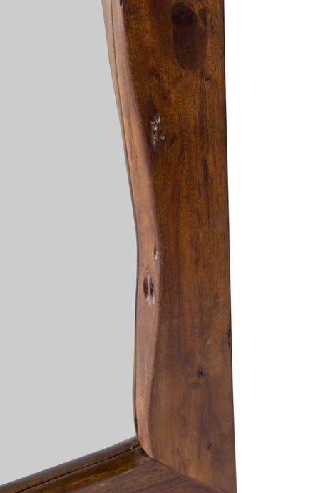 London Loft 58" Mirror in Walnut from Home Trends & Design - Luna Furniture