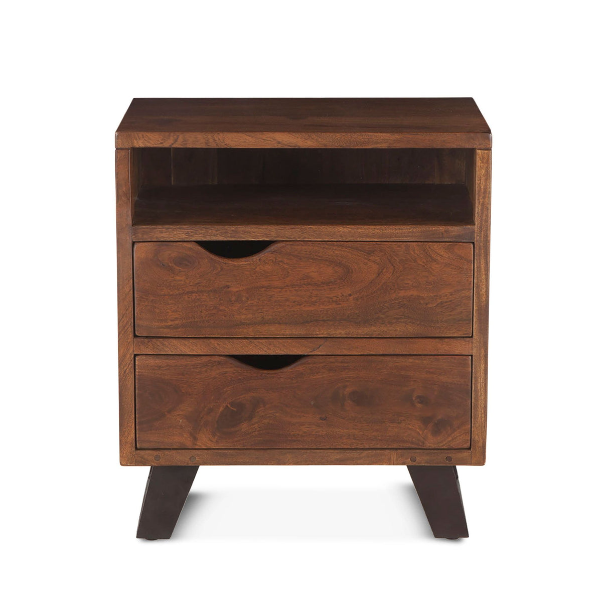 London Loft 23" Nightstand in Walnut from Home Trends & Design - Luna Furniture