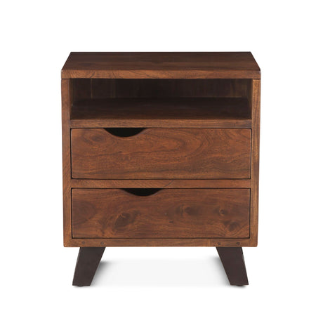 London Loft 23" Nightstand in Walnut from Home Trends & Design - Luna Furniture