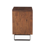 London Loft 23" Nightstand in Walnut from Home Trends & Design - Luna Furniture