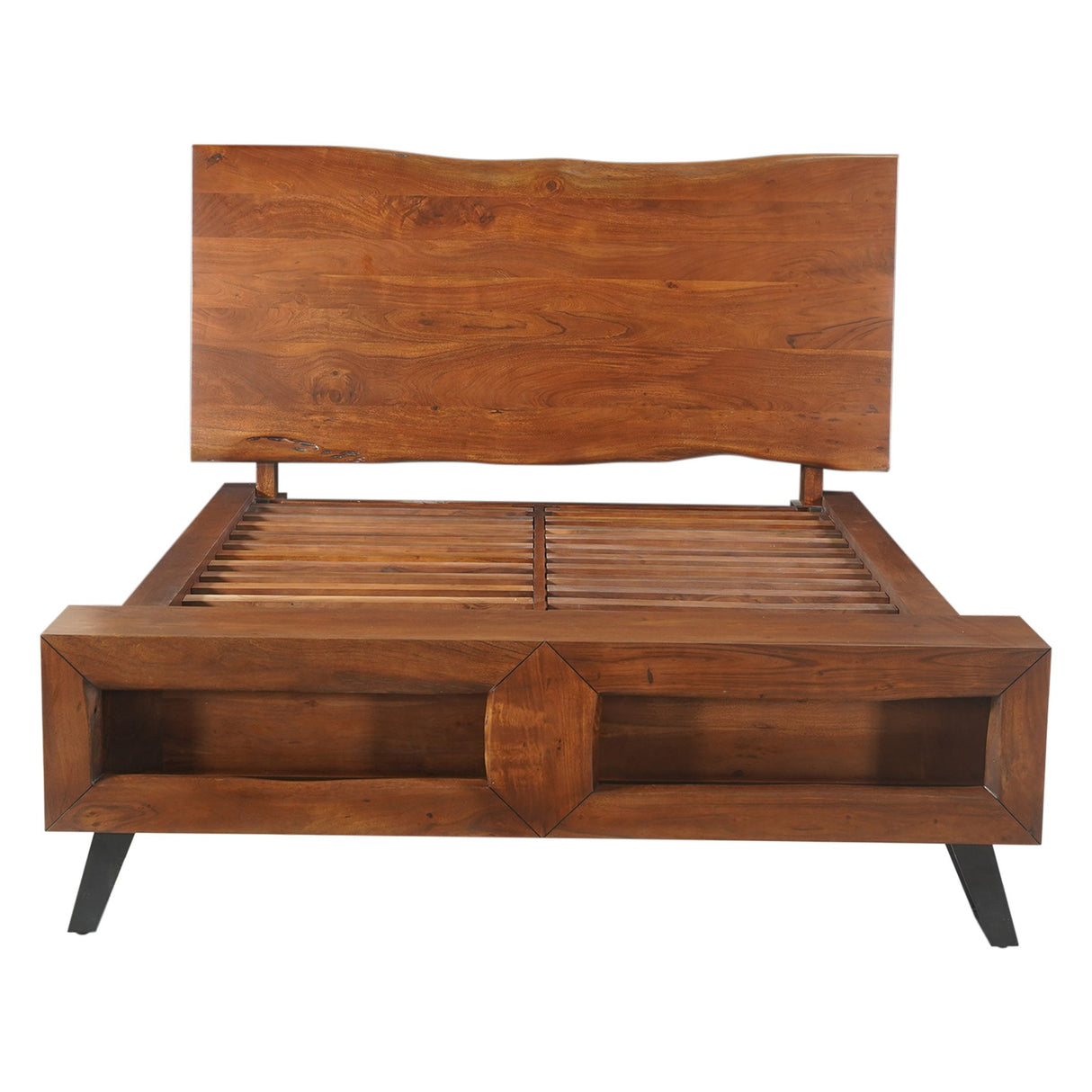 London Loft Queen in Walnut from Home Trends & Design - Luna Furniture