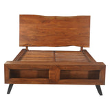 London Loft Queen in Walnut from Home Trends & Design - Luna Furniture