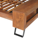 London Loft Queen in Walnut from Home Trends & Design - Luna Furniture