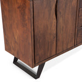 London Loft 68" Sideboard in Walnut from Home Trends & Design - Luna Furniture