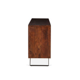 London Loft 68" Sideboard in Walnut from Home Trends & Design - Luna Furniture