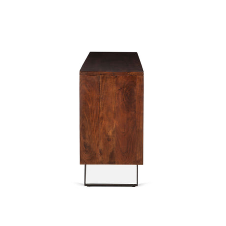 London Loft 68" Sideboard in Walnut from Home Trends & Design - Luna Furniture