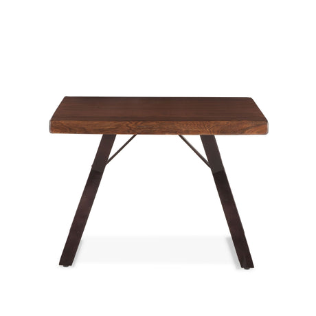 London Loft 23" Side Table in Walnut from Home Trends & Design - Luna Furniture