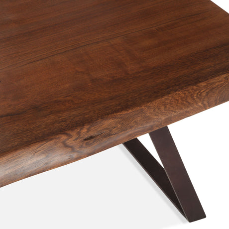 London Loft 23" Side Table in Walnut from Home Trends & Design - Luna Furniture