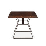 London Loft 23" Side Table in Walnut from Home Trends & Design - Luna Furniture