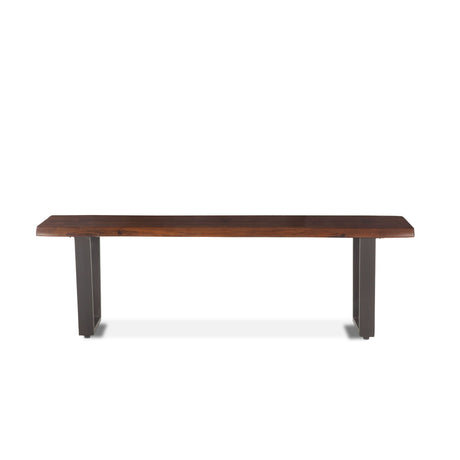 Loft 56" Bench in Walnut from Home Trends & Design - Luna Furniture