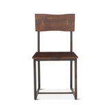 Loft 18" Dining Chair in Walnut from Home Trends & Design - Luna Furniture