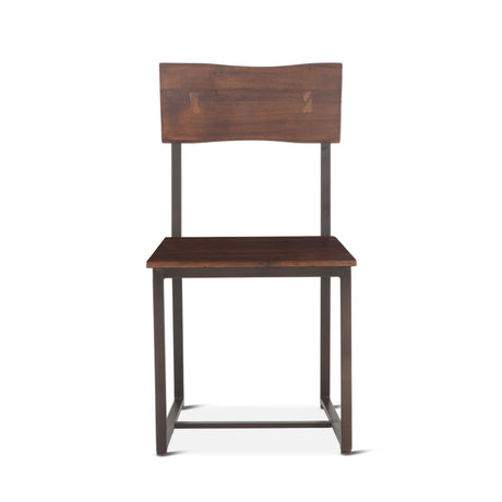 Loft 18" Dining Chair in Walnut from Home Trends & Design - Luna Furniture