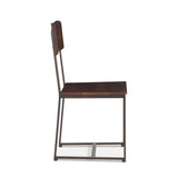 Loft 18" Dining Chair in Walnut from Home Trends & Design - Luna Furniture