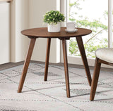 Belp Walnut/Beige Accent Chair from Furniture of America - Luna Furniture