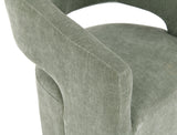 Tresa Green Arm Chair with Casters from Furniture of America - Luna Furniture