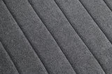 Hoople Dark Gray Channel Tufted Swivel Chair from Furniture of America - Luna Furniture