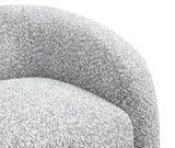 Freja Gray Swivel Chair from Furniture of America - Luna Furniture