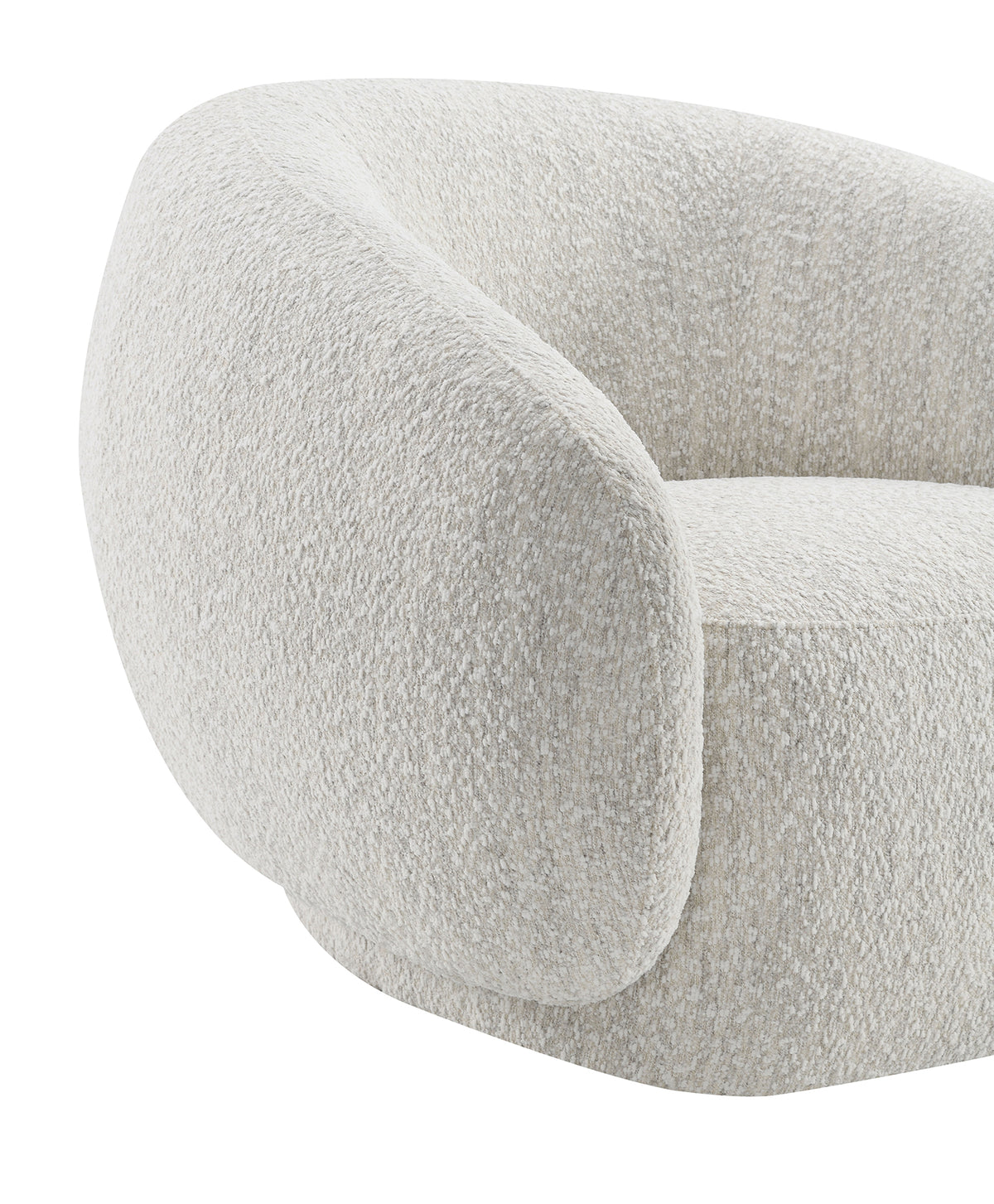 Savino Beige Swivel Chair from Furniture of America - Luna Furniture