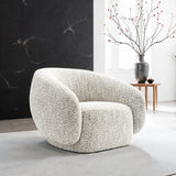 Savino Brown Swivel Chair from Furniture of America - Luna Furniture