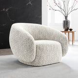Savino Brown Swivel Chair from Furniture of America - Luna Furniture