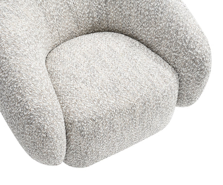 Savino Brown Swivel Chair from Furniture of America - Luna Furniture