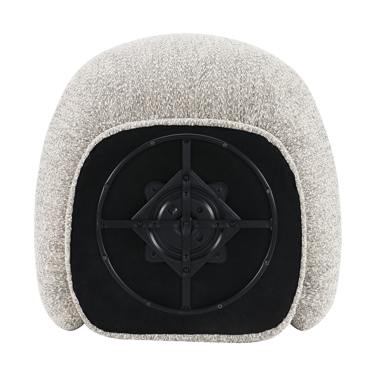 Savino Brown Swivel Chair from Furniture of America - Luna Furniture