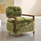 Eramo Green Accent Chair from Furniture of America - Luna Furniture