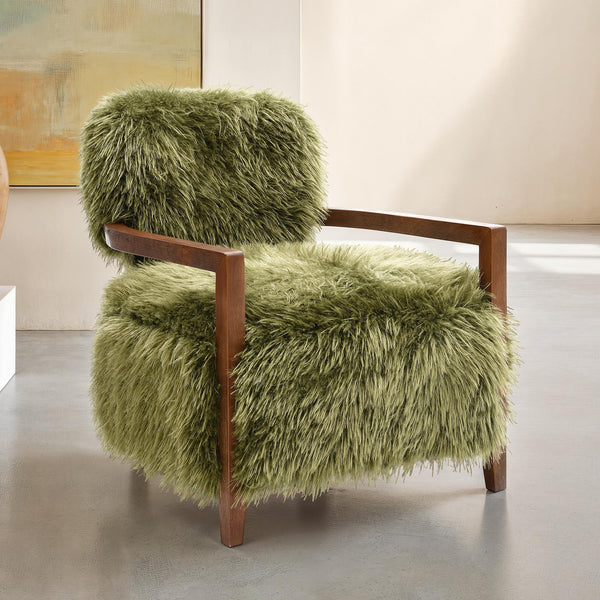 Eramo Green Accent Chair
