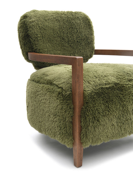 Eramo Green Accent Chair from Furniture of America - Luna Furniture