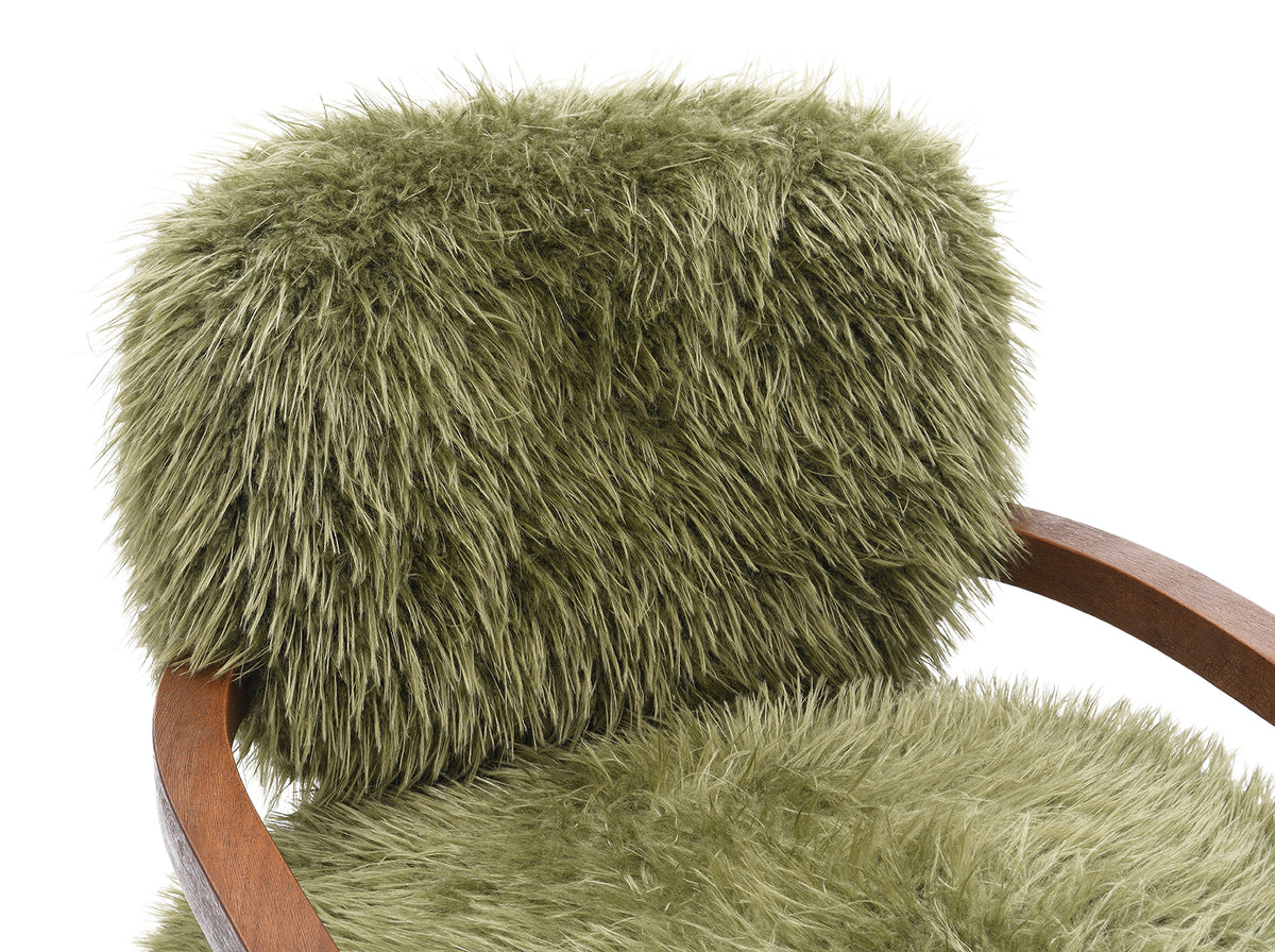 Eramo Green Accent Chair from Furniture of America - Luna Furniture