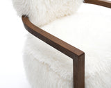 Eramo White Accent Chair from Furniture of America - Luna Furniture