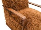 Elardo Camel Brown Accent Chair from Furniture of America - Luna Furniture