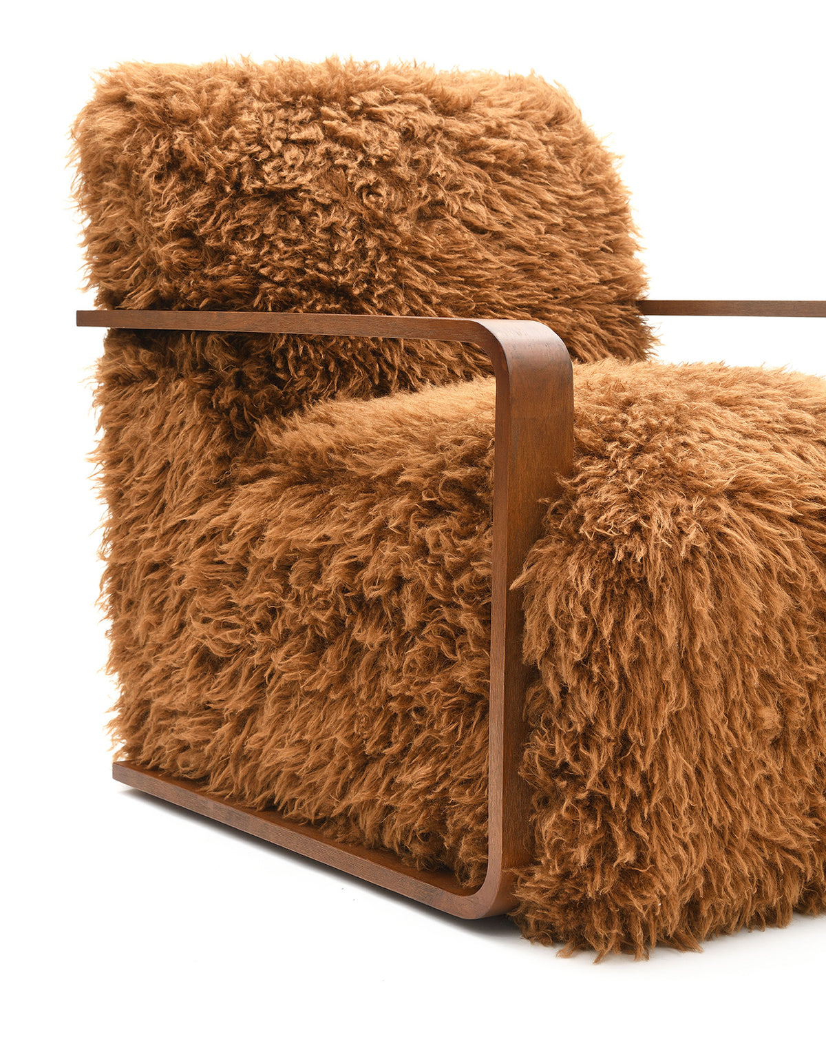 Elardo Camel Brown Accent Chair from Furniture of America - Luna Furniture