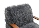 Elardo Charcoal Gray Accent Chair from Furniture of America - Luna Furniture