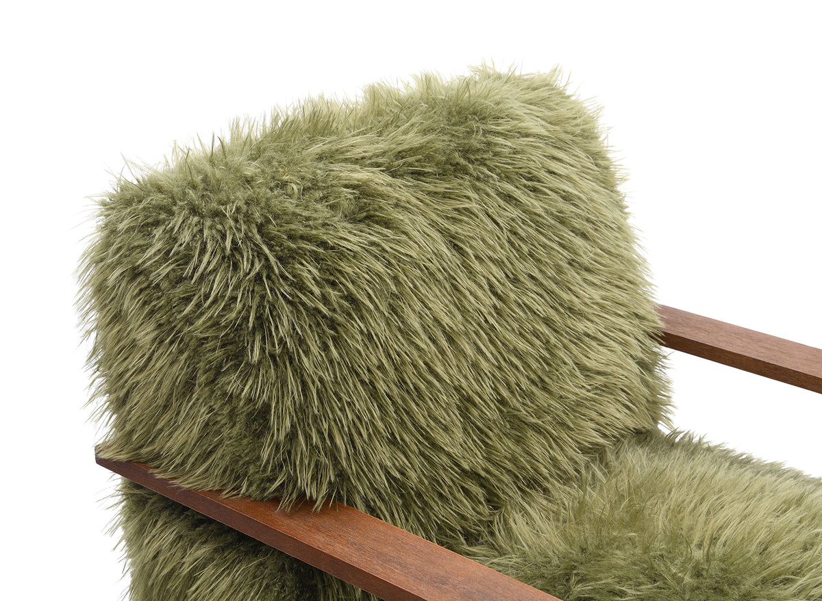 Elardo Green Accent Chair from Furniture of America - Luna Furniture