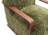 Elardo Green Accent Chair from Furniture of America - Luna Furniture