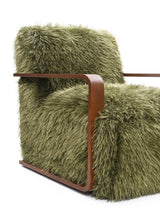 Elardo Green Accent Chair from Furniture of America - Luna Furniture